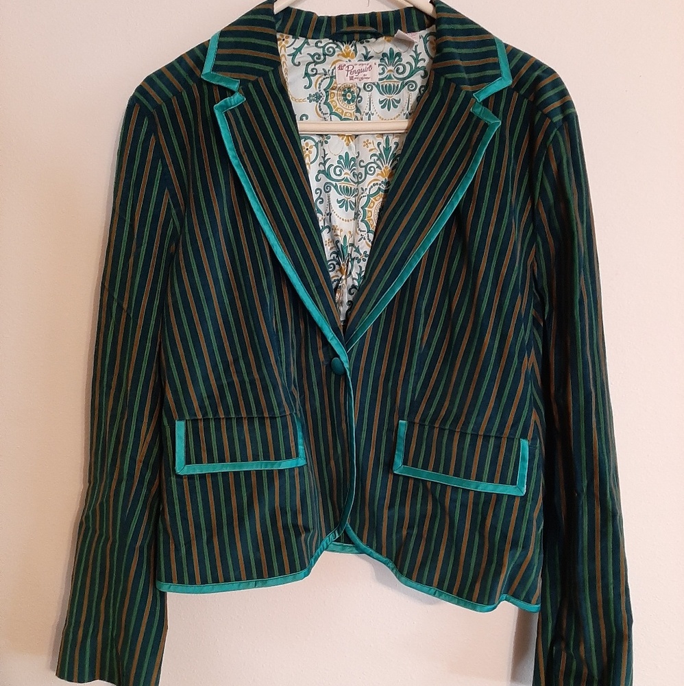*Rare Original Penguin Deep Teal Blazer M/L